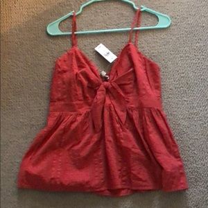 NWT Red Tank Top